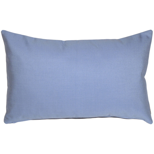 Pillow Decor - Sunbrella Air Blue 12x19 Outdoor Pillow