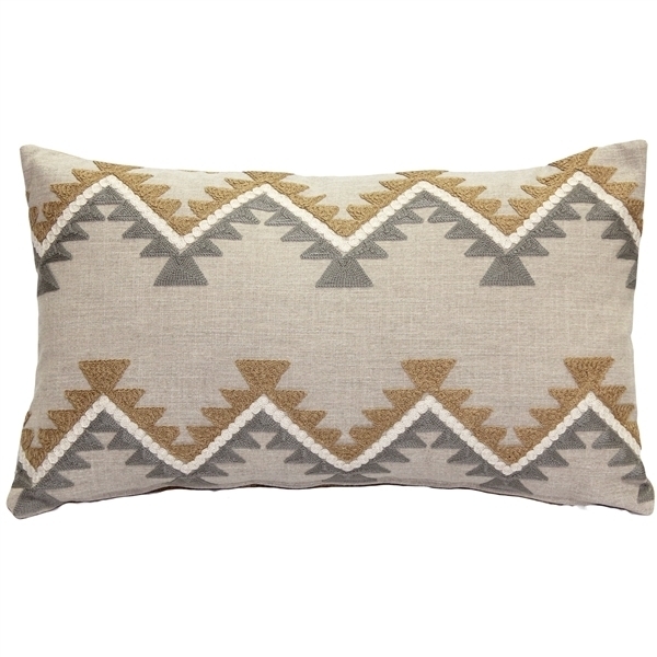 Pillow Decor - Tulum Ranch Embroidered Throw Pillow 12x20