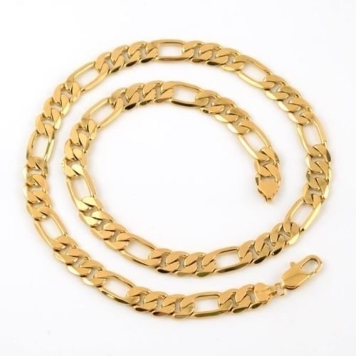 14K Gold Filled Figaro Necklace 24