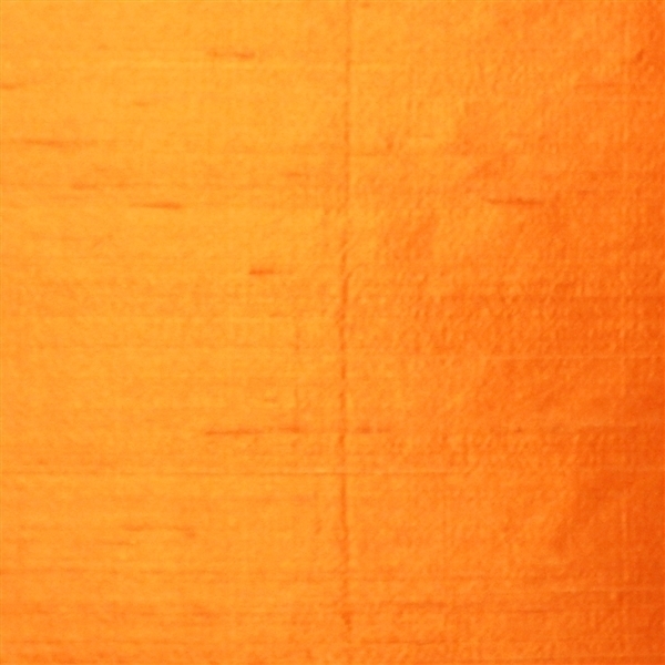 Pillow Decor - Sankara Orange Silk Throw Pillow 16x16