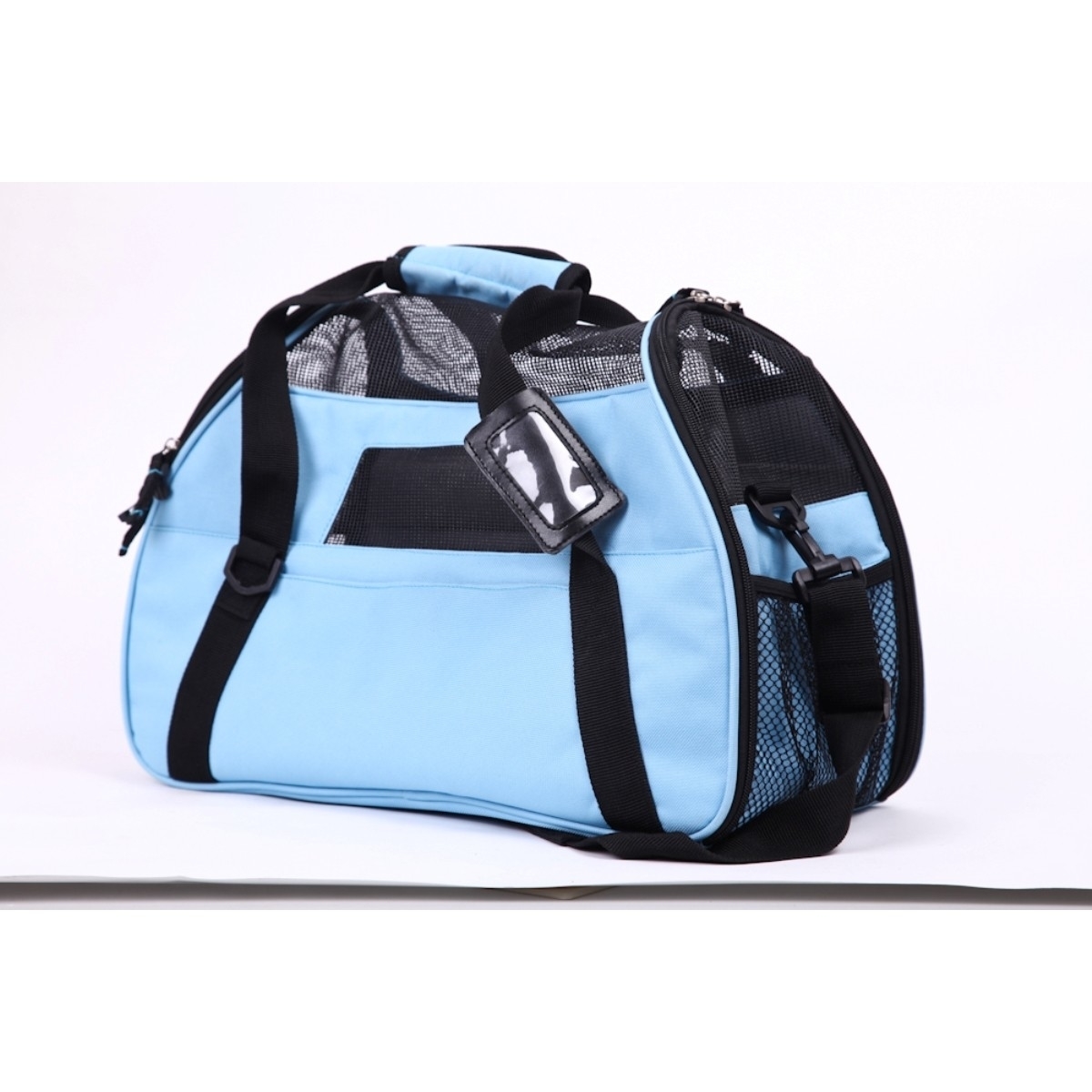 MKF Collection By Mia K. Handbag Doggy Boo Front Dog Carrier For Small Dogs - Blue