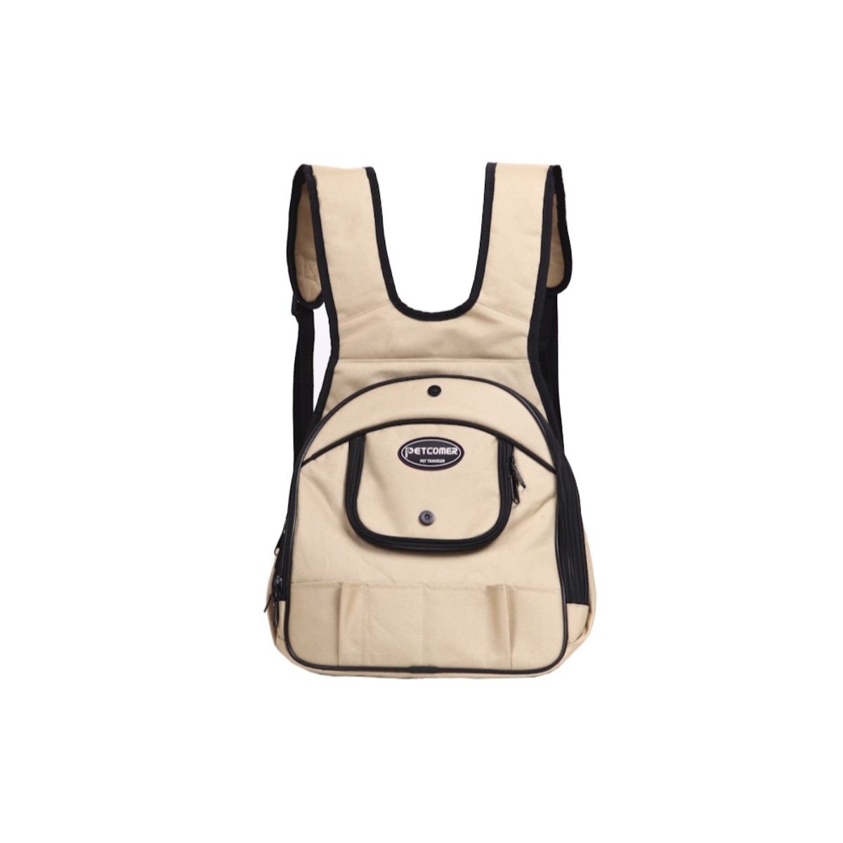 MKF Collection By Mia K. Handbag Doggy Boo Front Dog Carrier For Small Dogs - Beige