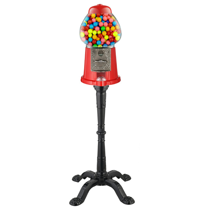 15 Vintage Candy Gumball Machine Bank With Stand 37 Inches High On Stand