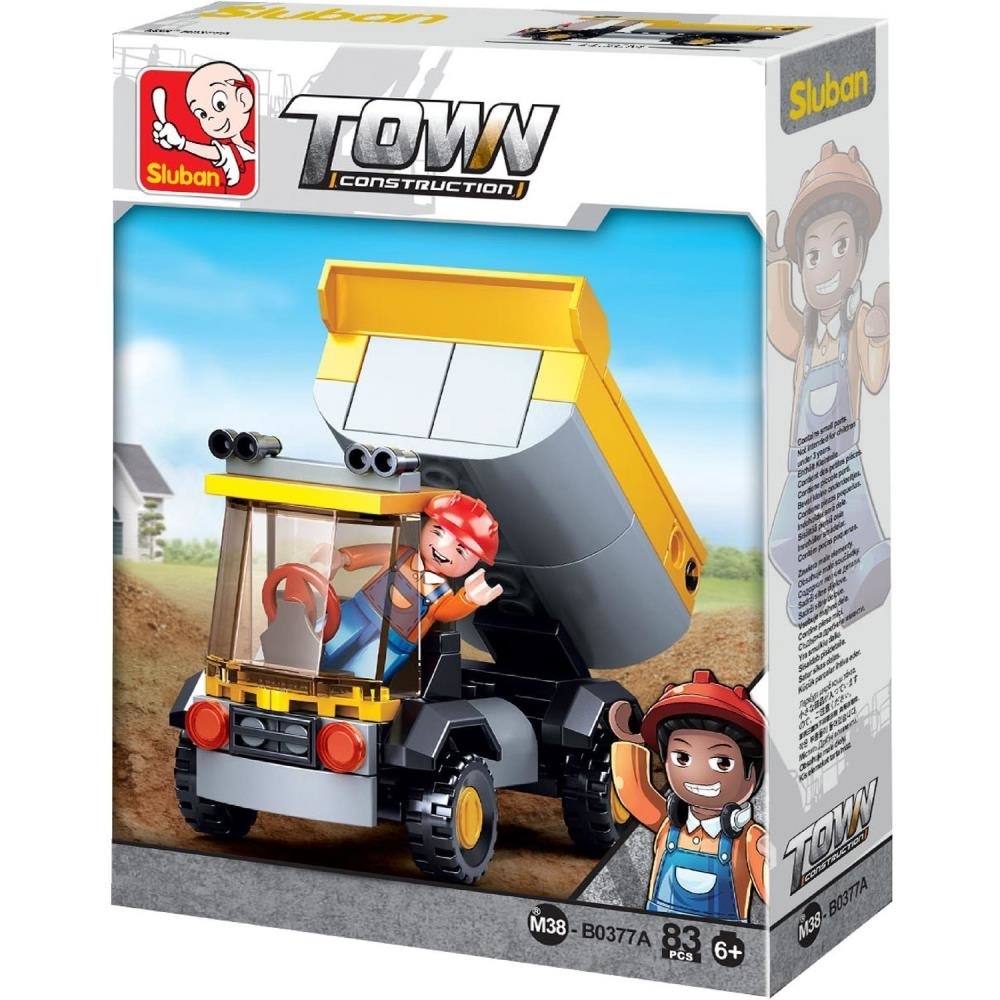 Sluban Kids SLU08607 Dump Truck Building Blocks 83 Pcs Set Building Toy
