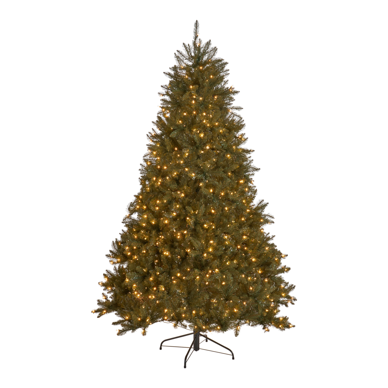 4.5-foot Fraser Fir Pre-Lit Clear String Light Or Unlit Hinged Artificial Christmas Tree - Clear Light, Default