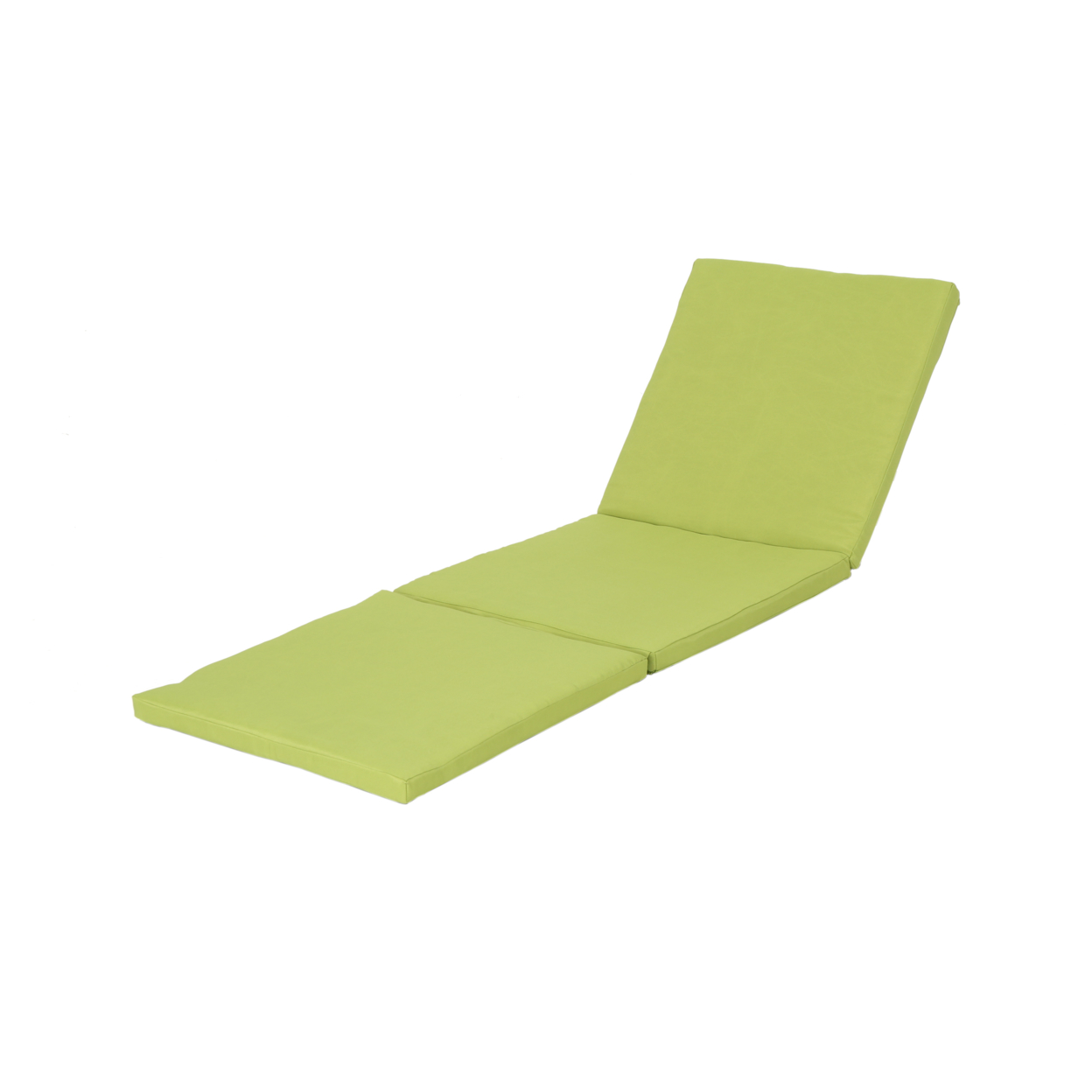 Laraine Outdoor Water Resistant Chaise Lounge Cushion - Green