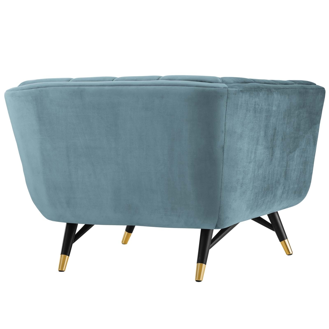 Adept Upholstered Velvet Armchair (3060-SEA)