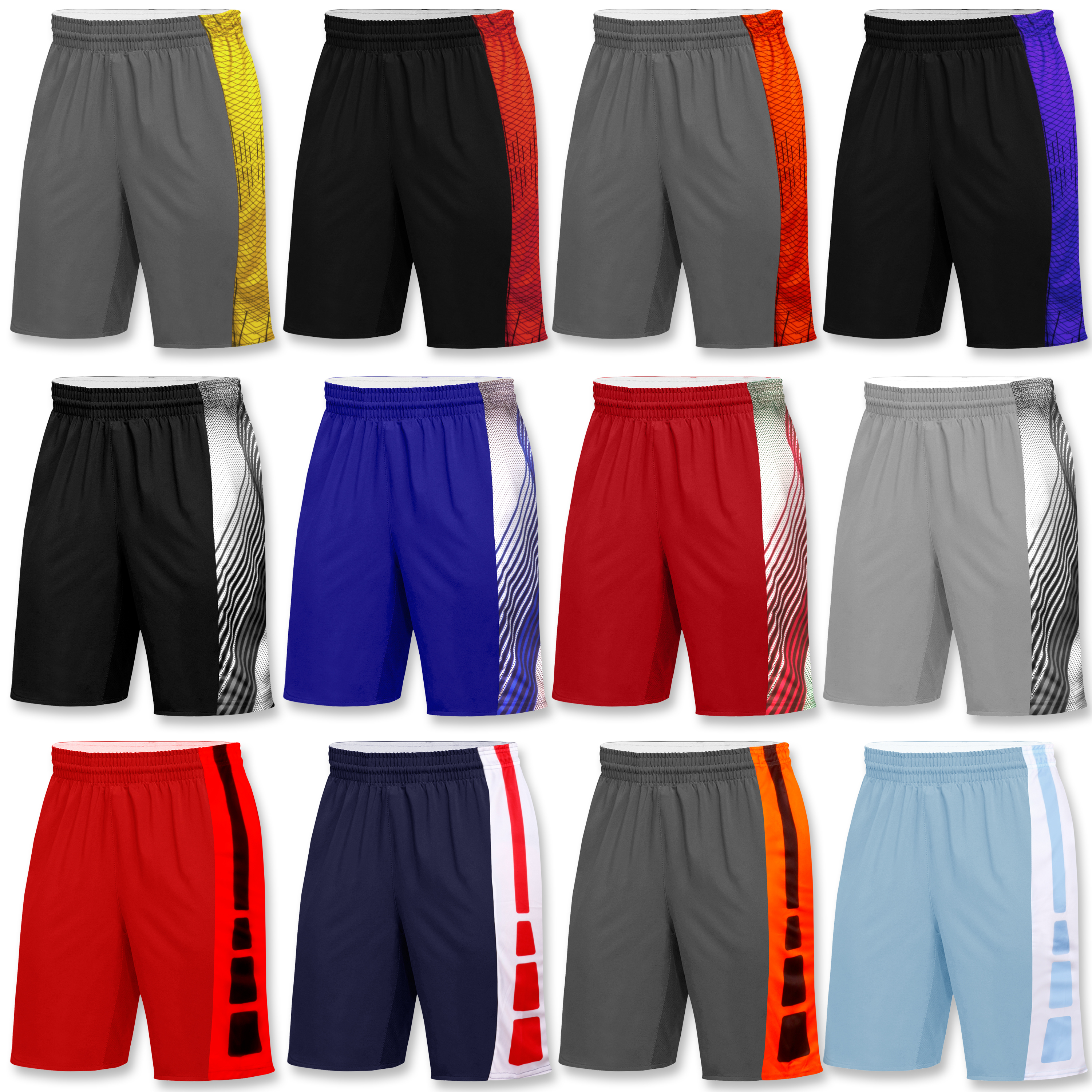 5-Pack Mystery Deal: Men's Active Athletic Performance Shorts - Small