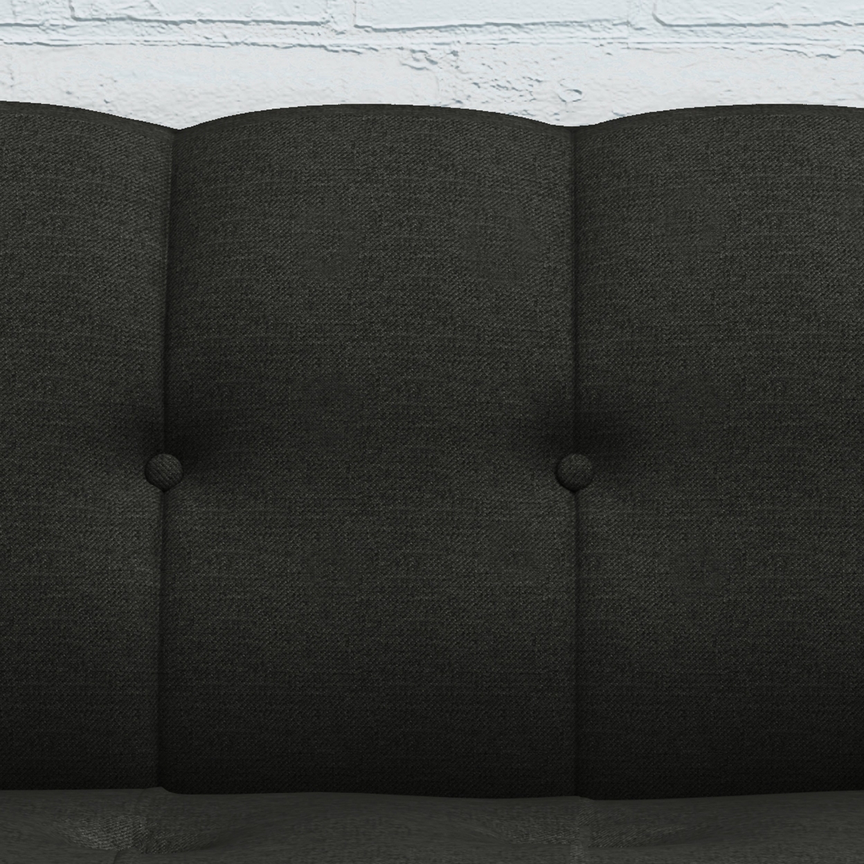 Angelina Mid-Century Fabric Sofa Chat Set - Gray