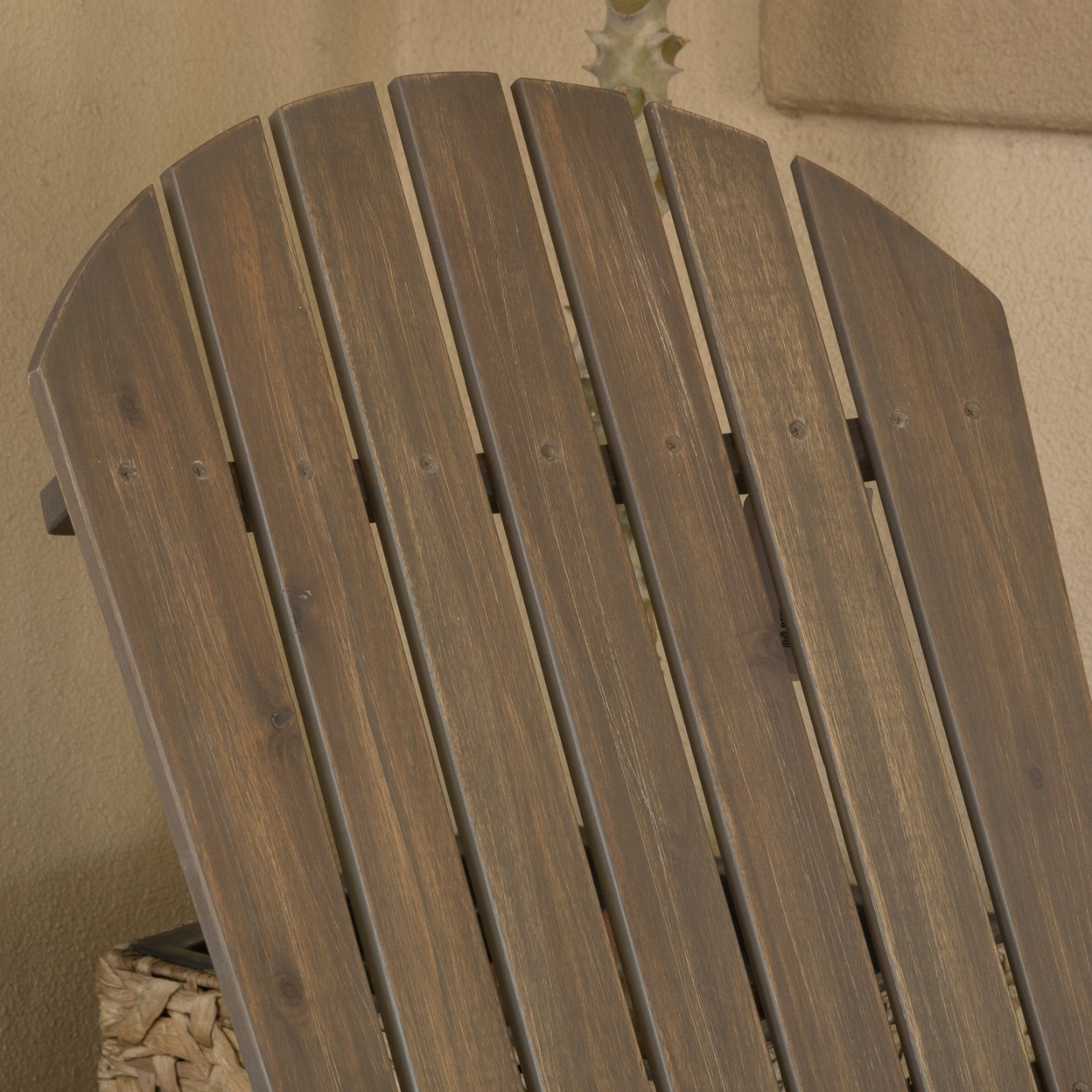 Katherine Outdoor Reclining Wood Adirondack Chair With Footrestst