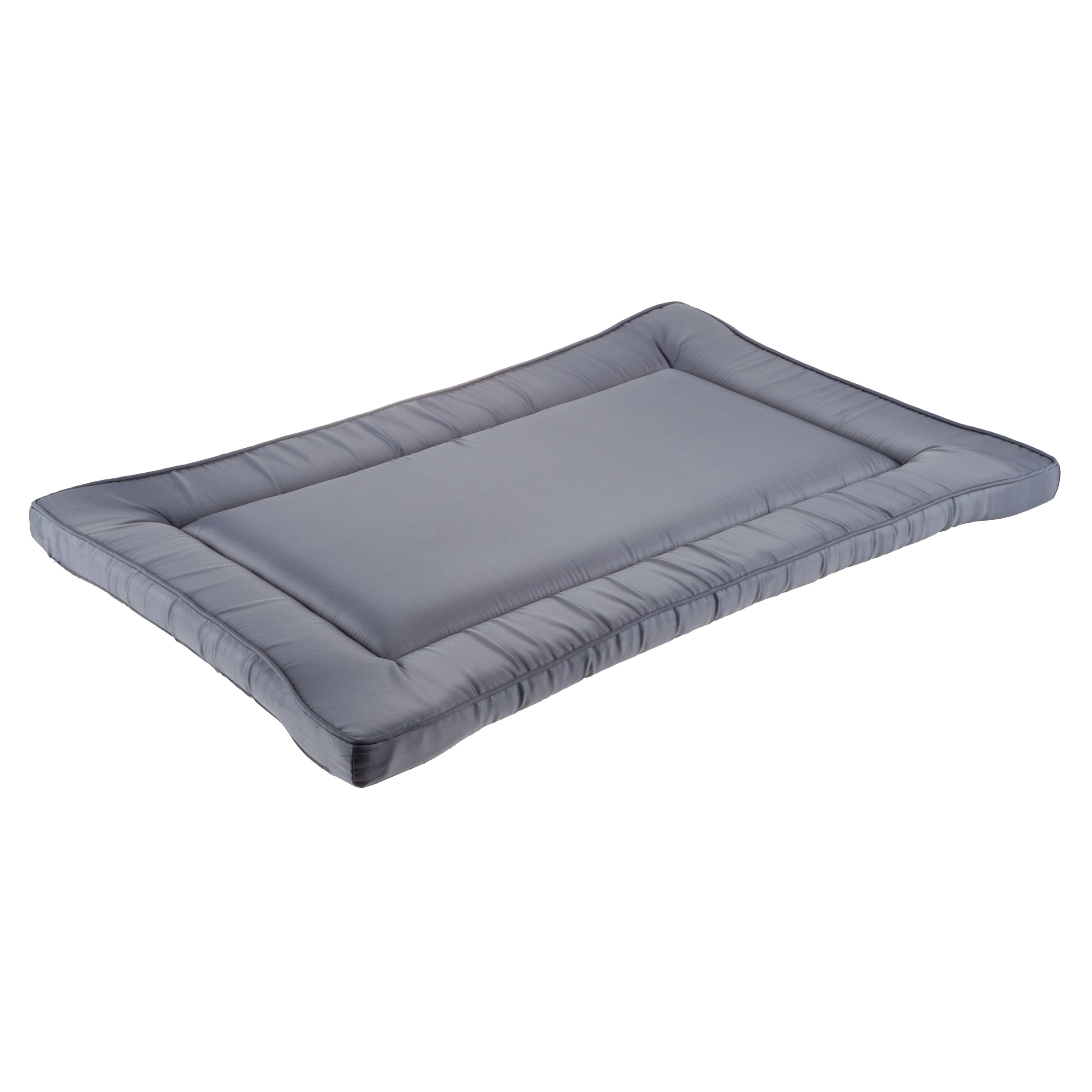 Waterproof Crate Pad Easy Clean Water Repelling Comfy Reversible Cage Bed - Gray 38 X 25