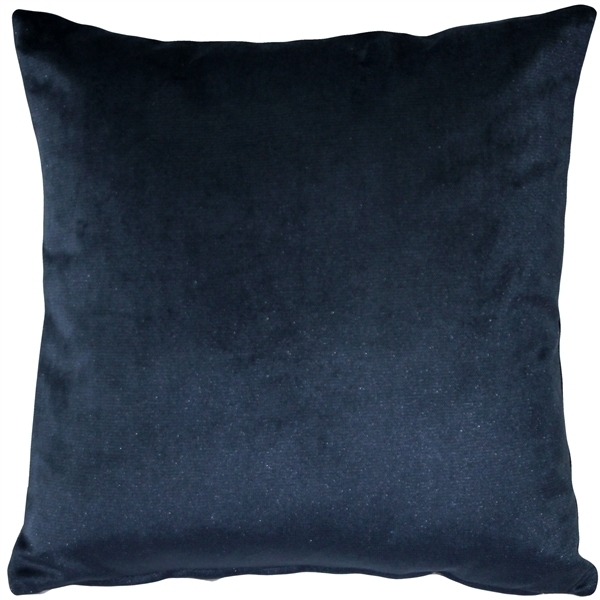 Pillow Decor - Rockefeller Shore Textured Velvet Throw Pillow 17x17