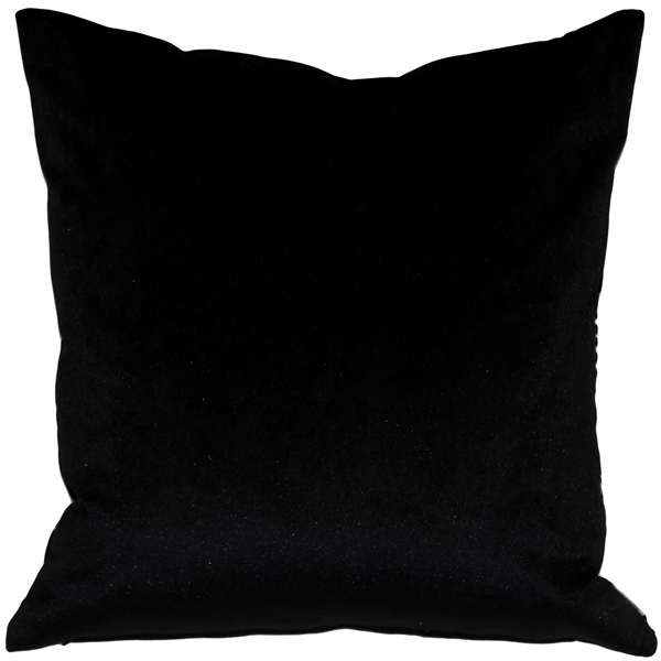 Pillow Decor - Winter Flock Black And White Throw Pillow 20x20