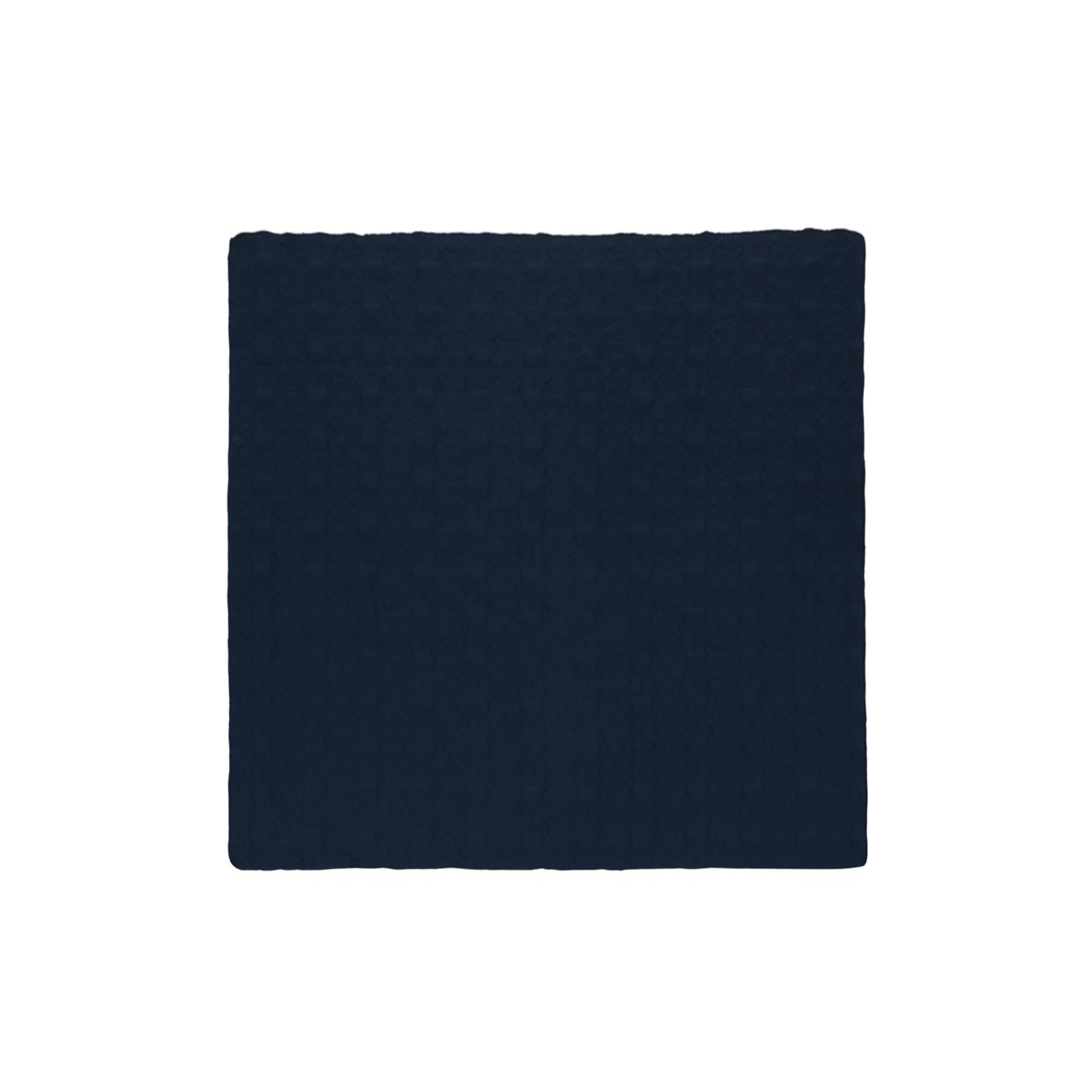 Landyn Double Bed Fabric Quilt - Navy