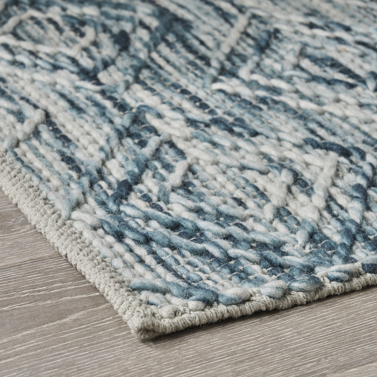 Selina Boho Wool And Cotton Scatter Rug