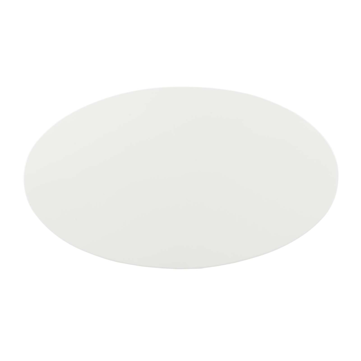 Lippa 48 Oval Dining Table (3215-GLD-WHI)