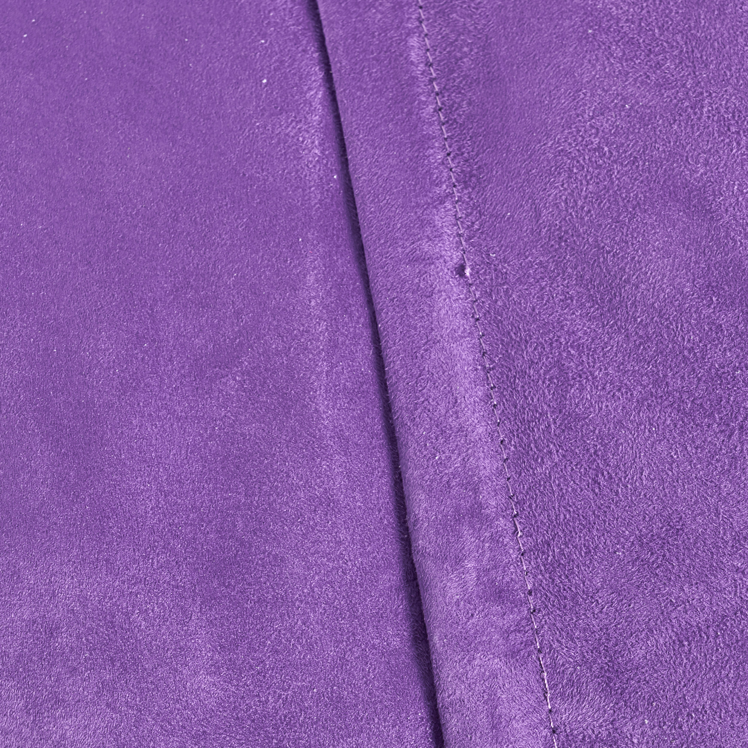 Cassell Purple Fabric 4-foot Lounge Beanbag Chair