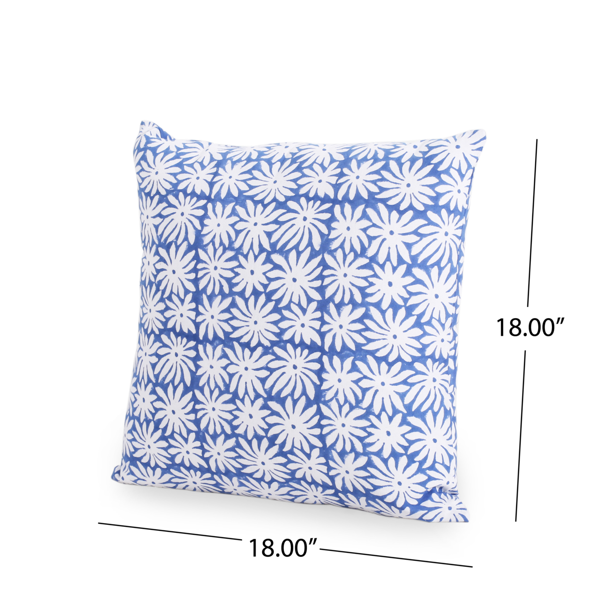 Dawn Modern Fabric Throw Pillow Cover (Set Of 2)