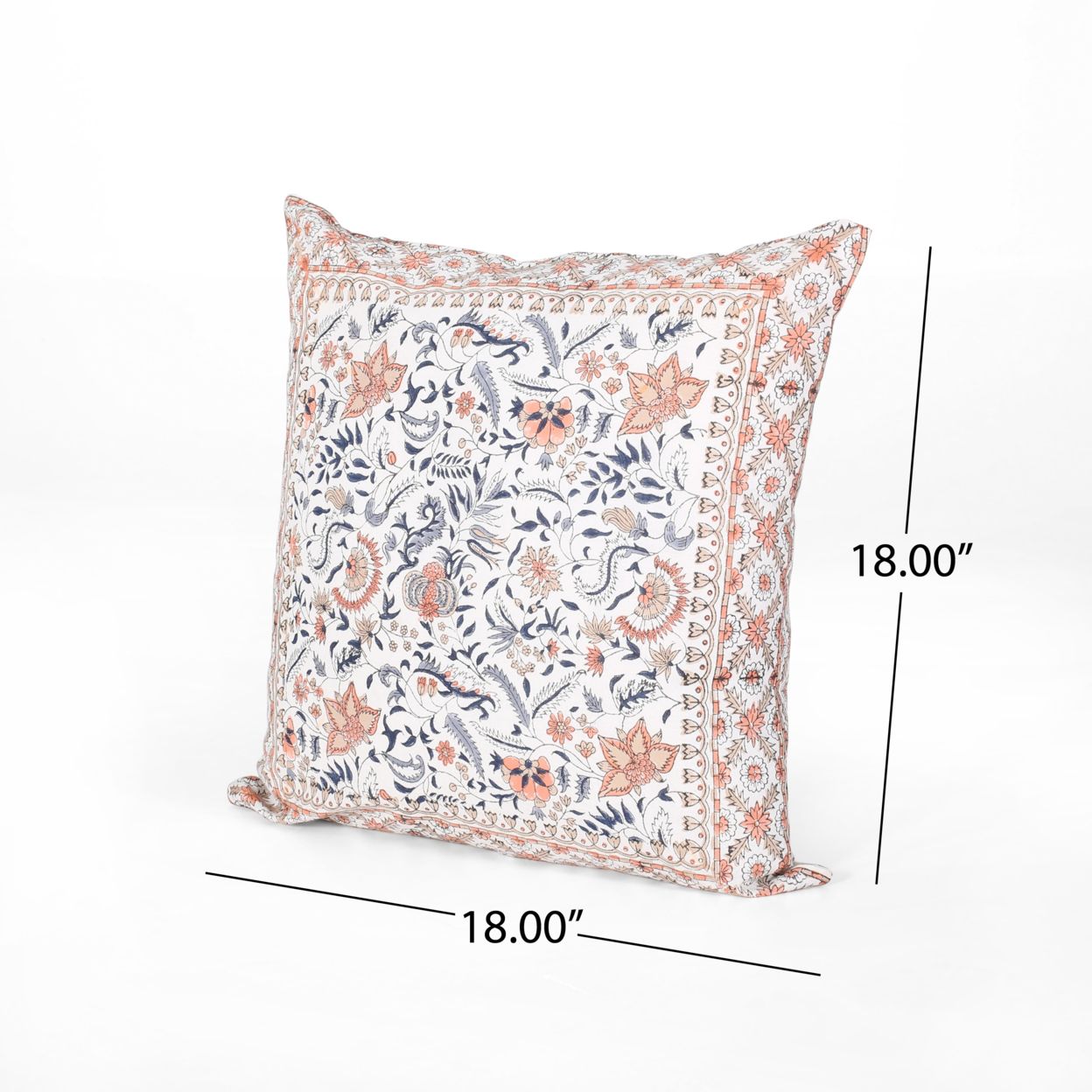 Bernice Modern Fabric Throw Pillow Cover