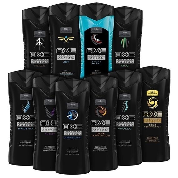10-Pack: AXE Shower Gel & Body Wash - Assorted Scents