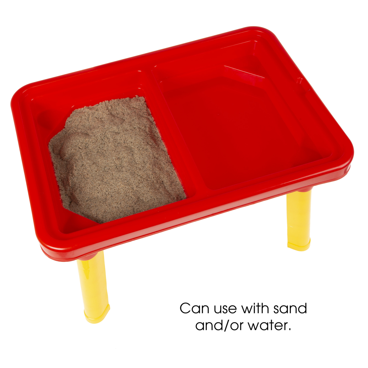 Water Or Sand Sensory Table With Lid And Toys - Portable Covered Activity Playset For The Beach, Backyard Or Classroom
