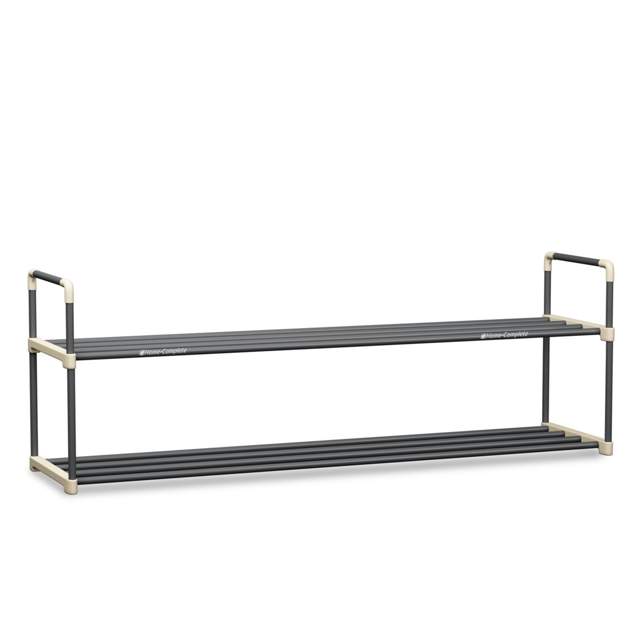 Shoe Rack With 2 Shelves Two Tiers For 12 Pairs For Bedroom, Entryway, Hallway, And Closet- Space Saving Storage