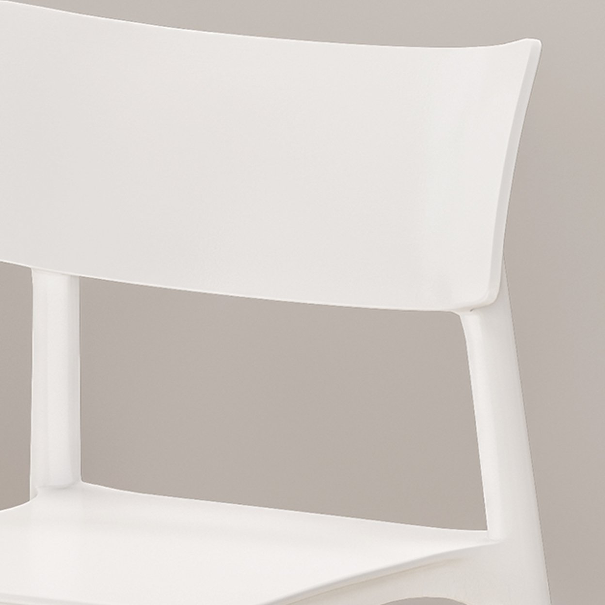 Isabel Modern Dining Chair With Beech Wood Legs (Set Of 2). White And Natural Finish - Black + Natural