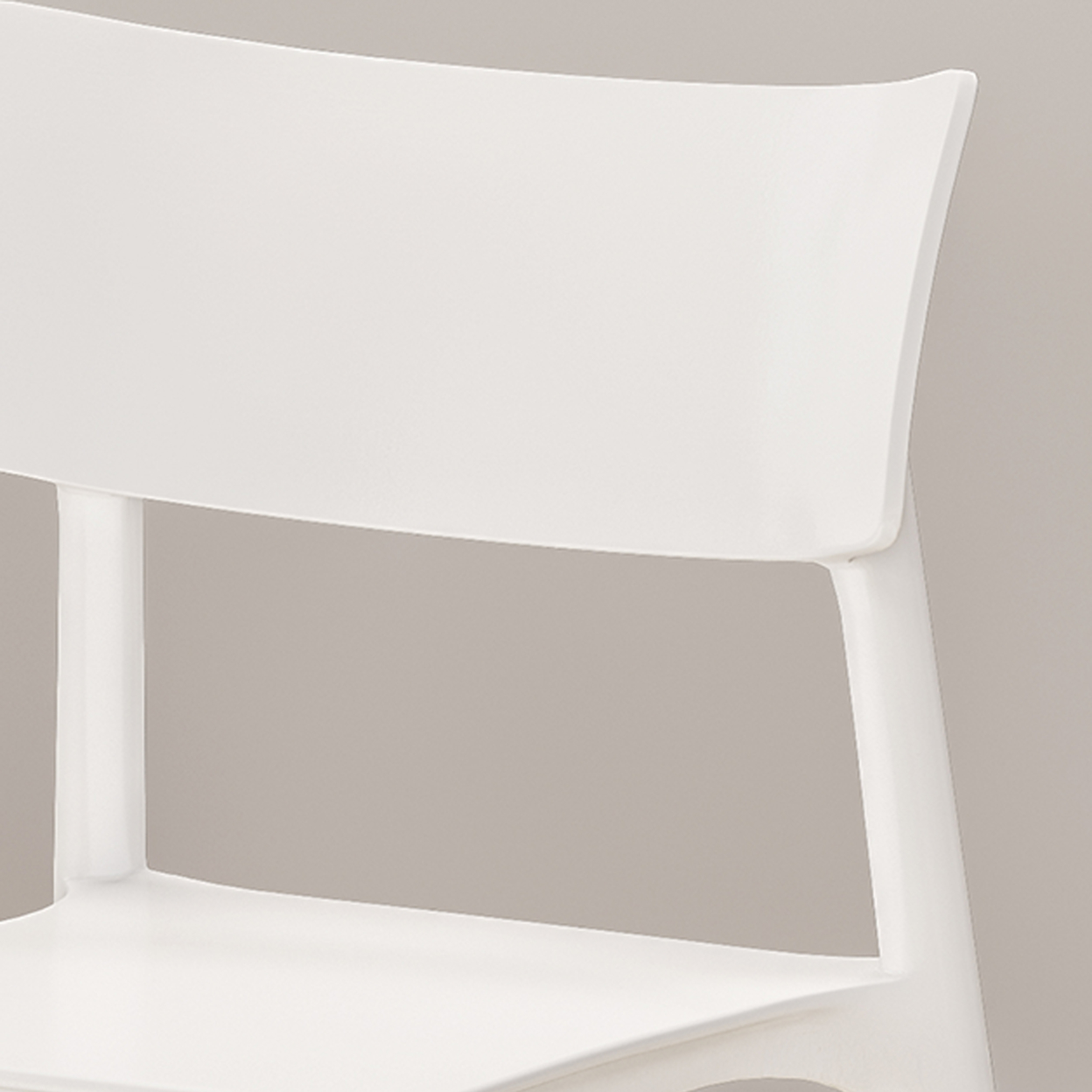 Isabel Modern Dining Chair With Beech Wood Legs (Set Of 2). White And Natural Finish - White + Natural