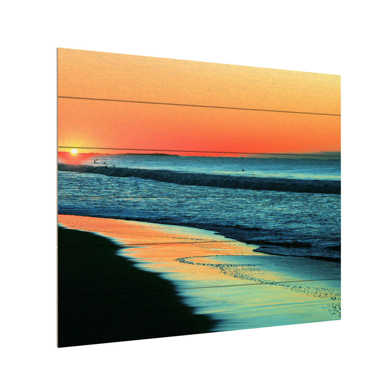 Wooden Slat Art 18 X 22 Inches Titled Good Morning Sunshine Ready To Hang Home Decor Picture