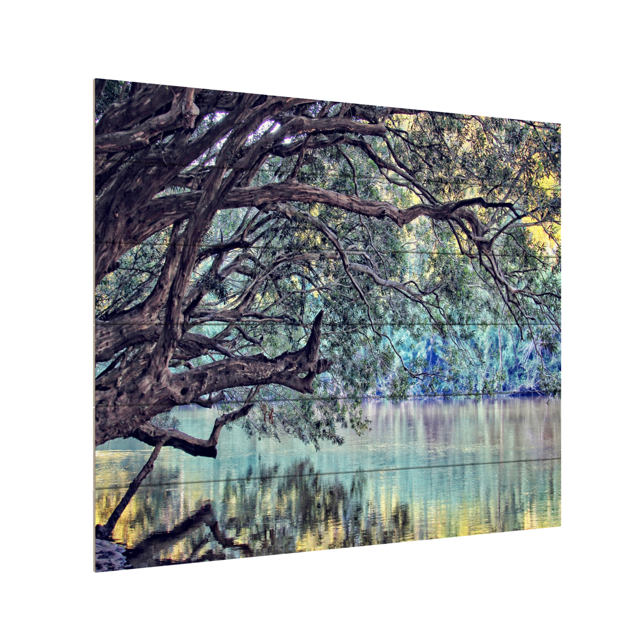 Wooden Slat Art 18 X 22 Inches Titled A Place To Dream Ready To Hang Home Decor Picture