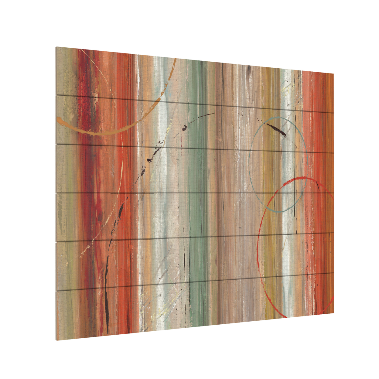 Wooden Slat Art 18 X 22 Inches Titled Spiced II Ready To Hang Home Decor Picture