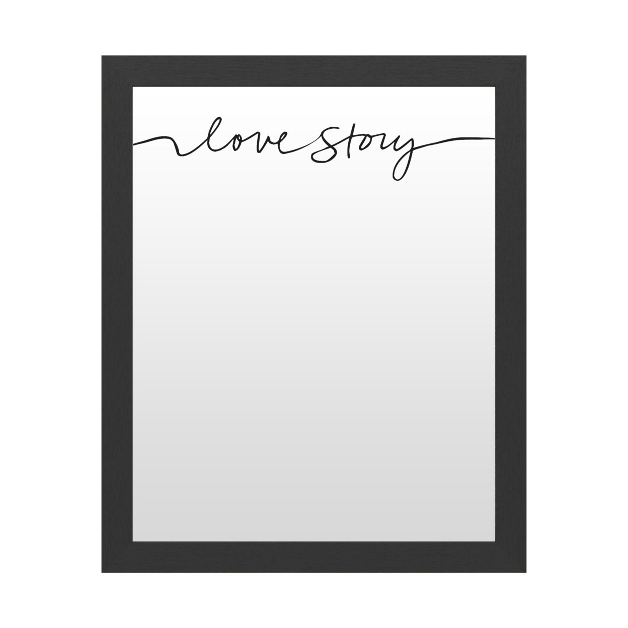 Dry Erase 16 X 20 Marker Board With Printed Artwork - Design Fabrikken Love Story Fabrikken White Board - Ready To Hang