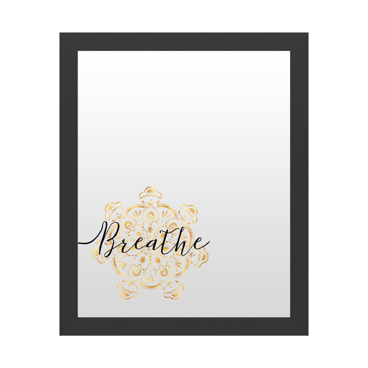 Dry Erase 16 X 20 Marker Board With Printed Artwork - Veronique Charron Namaste II White Board - Ready To Hang