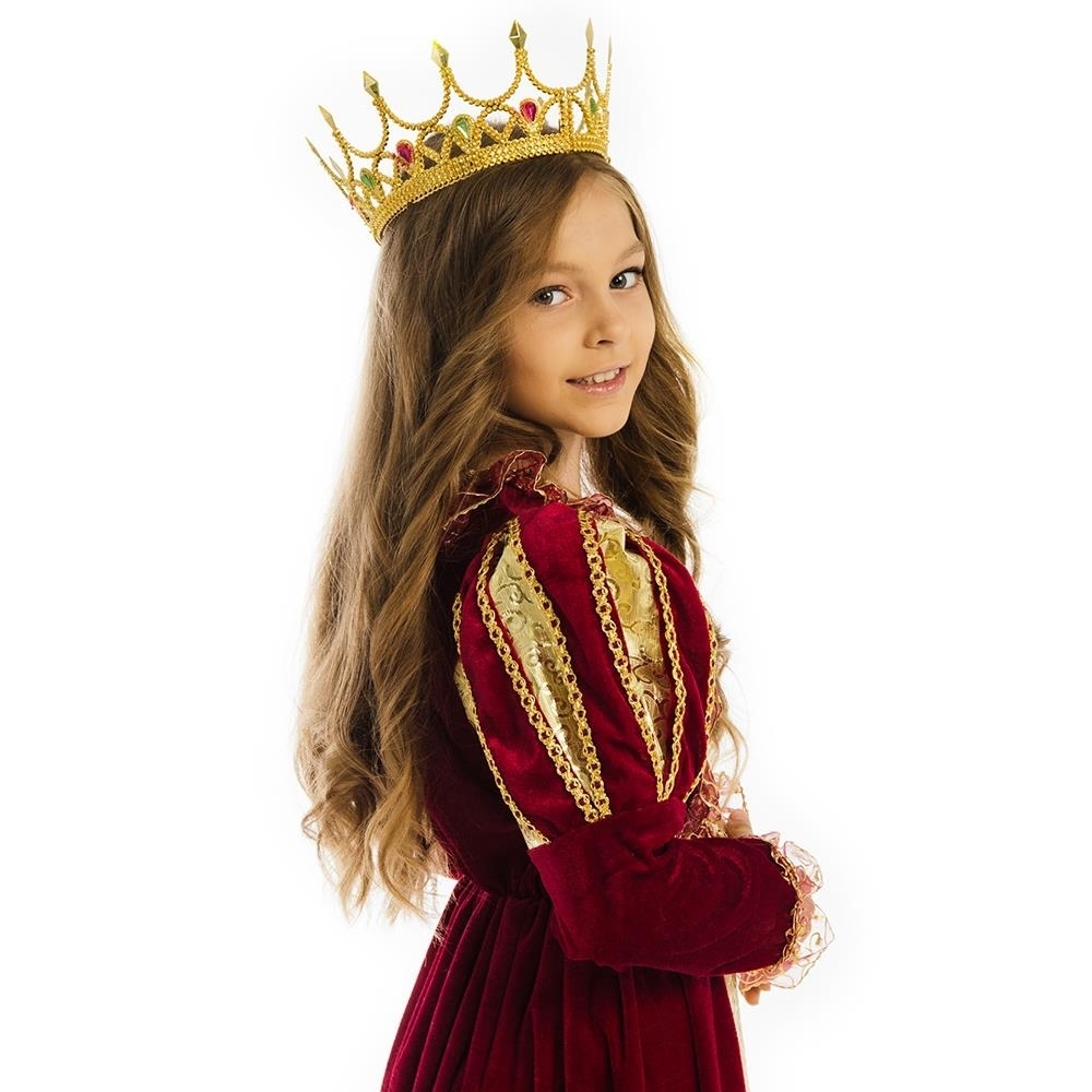 Royal Queen Girls Size XS 2/4 Costume Medievel Fairy Tale Themed 5 O'Reet