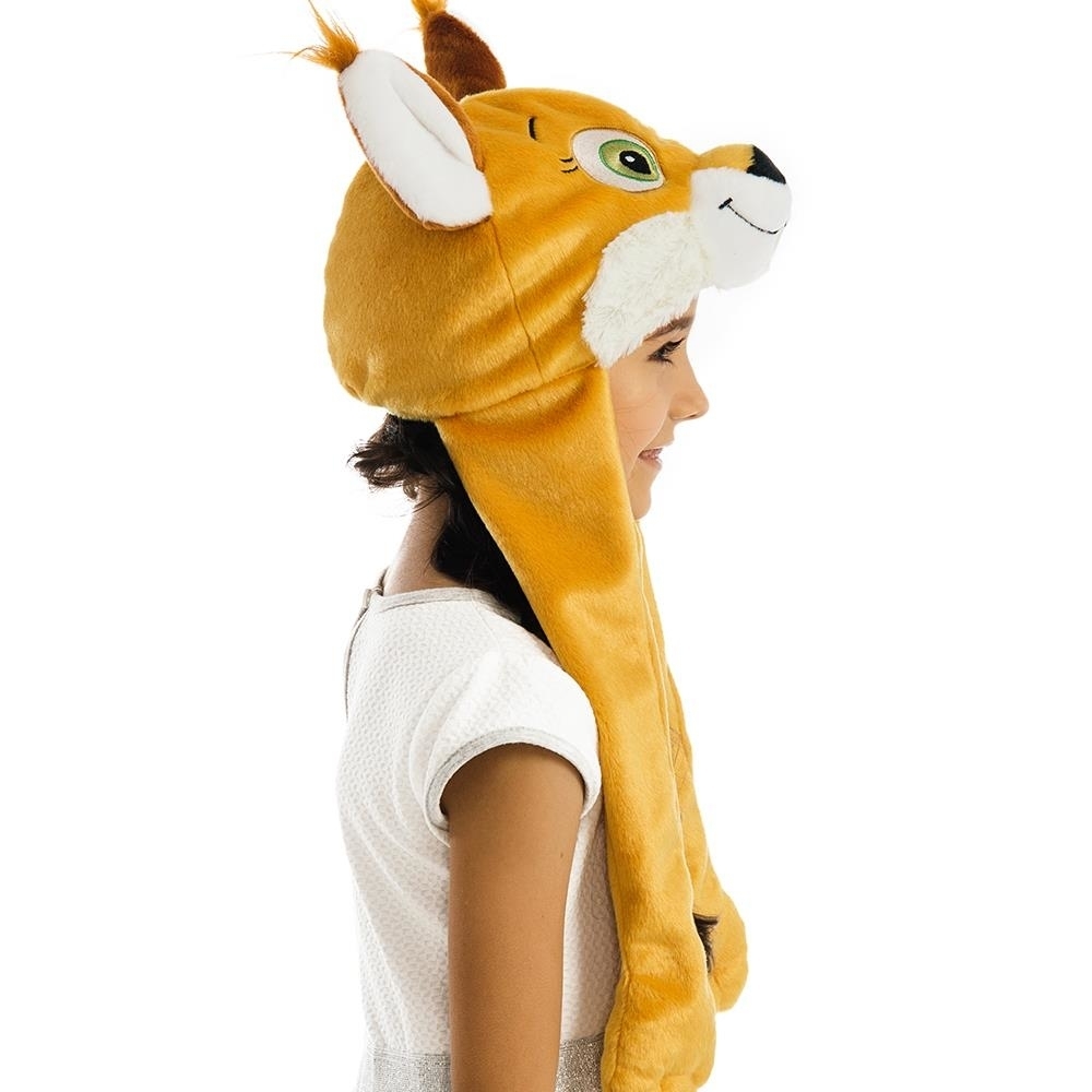 Nutty Squirrel Chipmunk Plush Headpiece Kids Costume Dress-Up Play Accessory 5 O'Reet