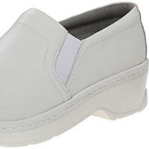KLOGS Women's Naples White Smooth Leather Clog - 00130010001 WHITE SMOOTH - WHITE SMOOTH, 8-M