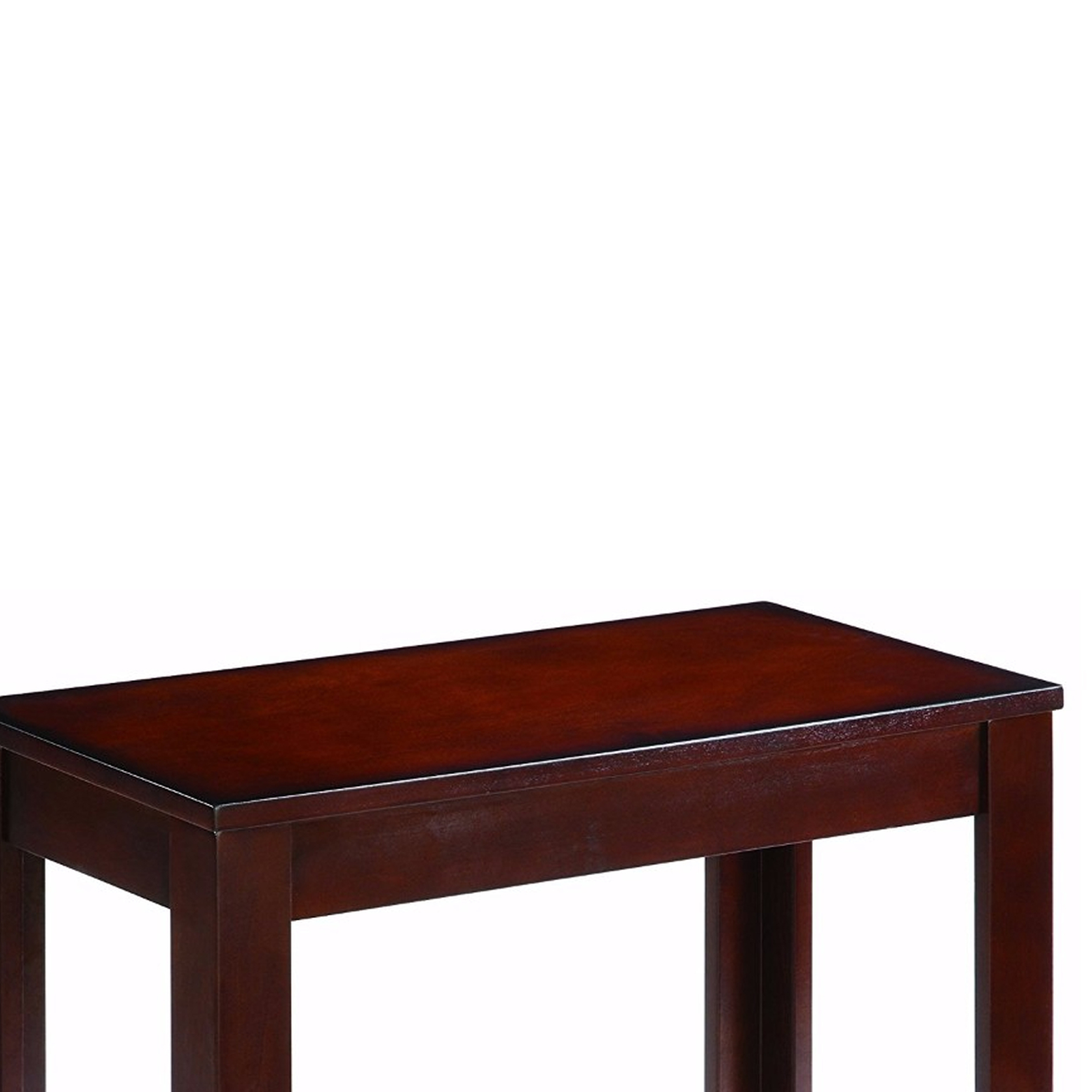 Enchanting Wooden Chairside Table In Brown- Saltoro Sherpi
