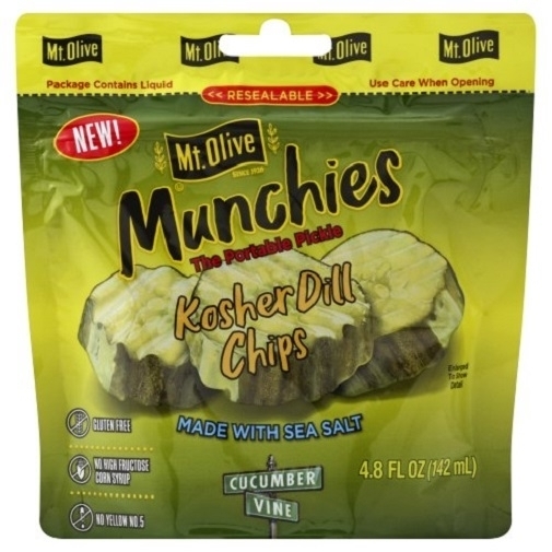 Mt. Olive Munchies The Portable Pickle Kosher Dill Chips