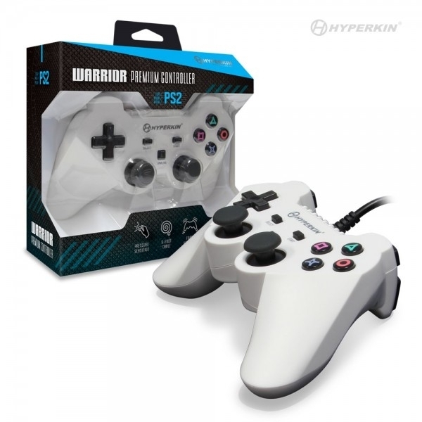 PS3 âKnightâ Premium Controller (White) - Hyperkin