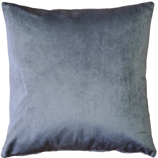 Pillow Decor - Robert Aluminum Stripe Velvet Pillow 22x22