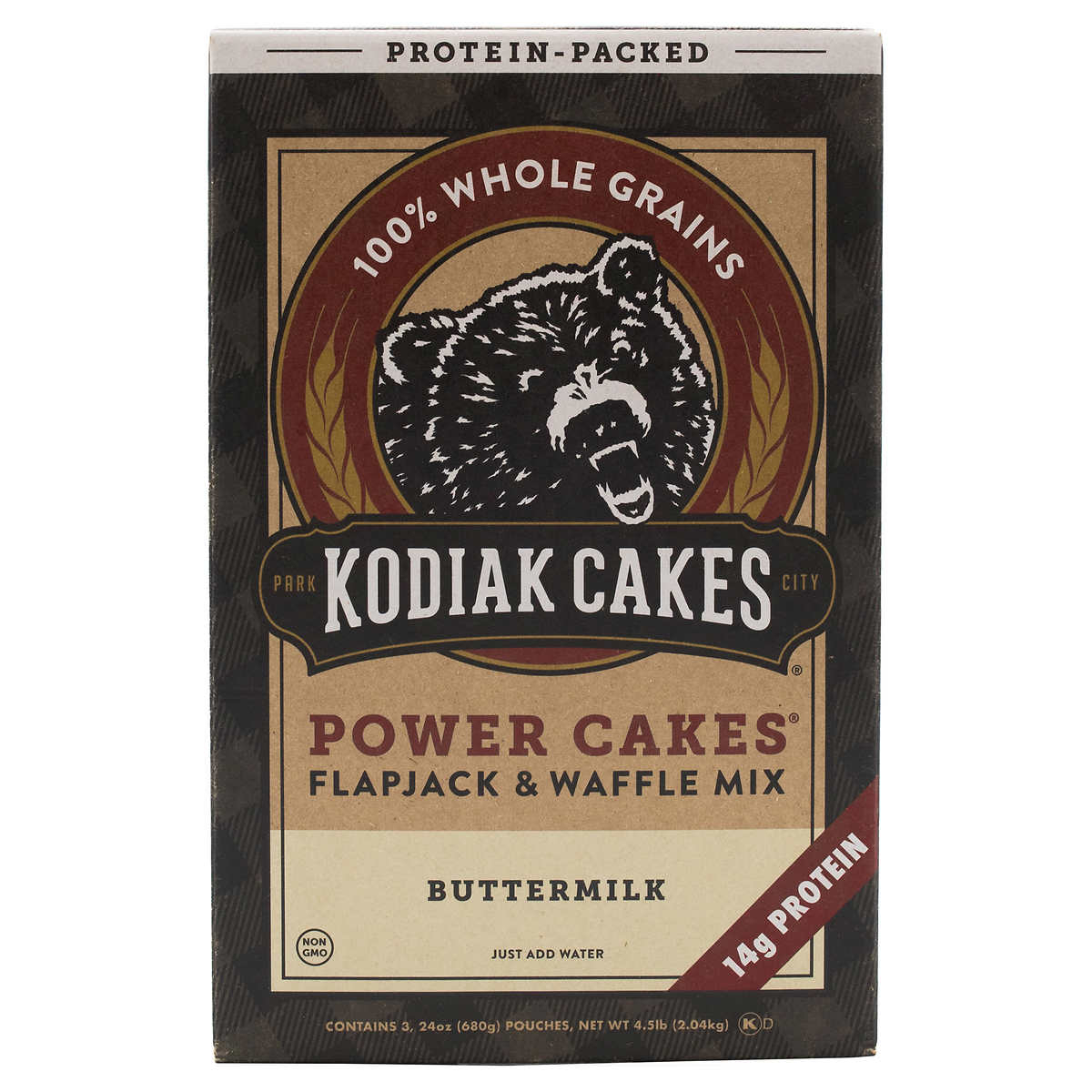 Kodiak Cakes Power Cakes Flapjack And Waffle Mix, 72 Oz