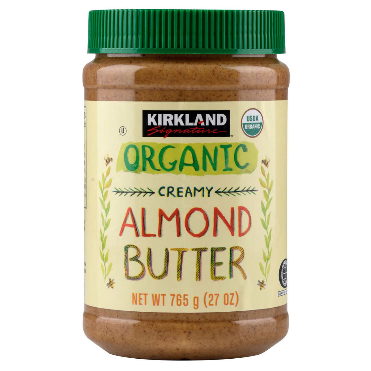 Kirkland Signature Organic Creamy Almond Butter, 27 Oz