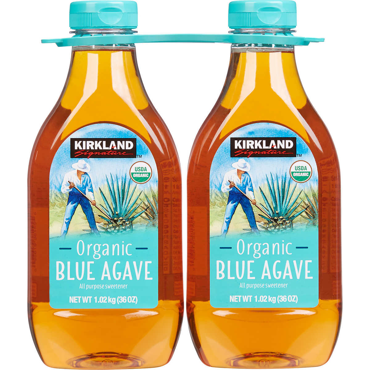 Kirkland Signature Organic Blue Agave, 36 Oz, 2-count