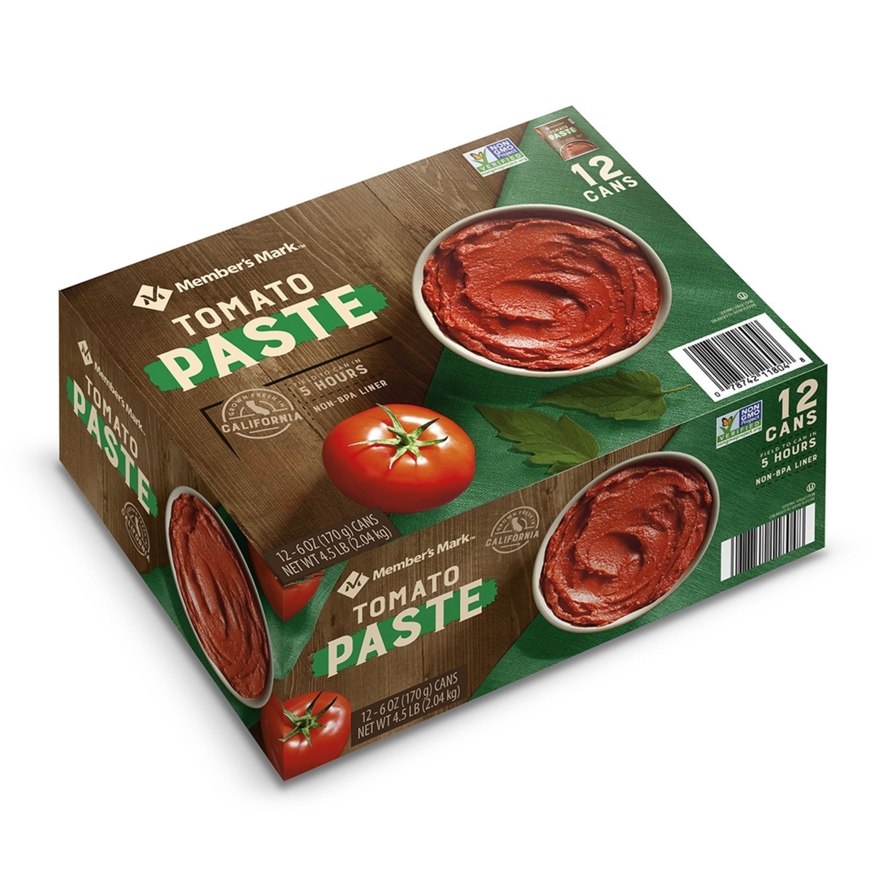 Member's Mark Tomato Paste (6 Ounce, 12pk)