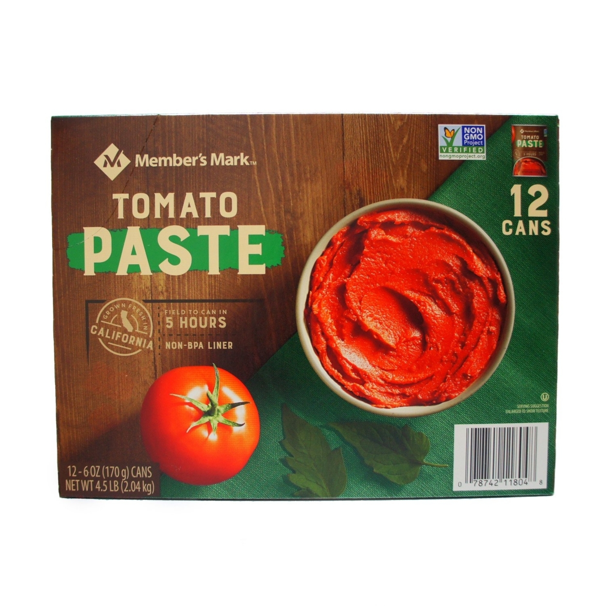 Member's Mark Tomato Paste (6 Ounce, 12pk)