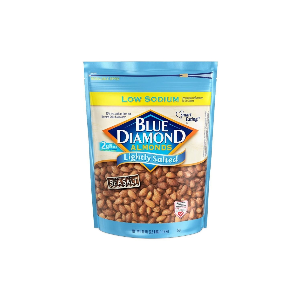 Blue Diamond Lightly Salted Whole Almonds (40 Ounce)