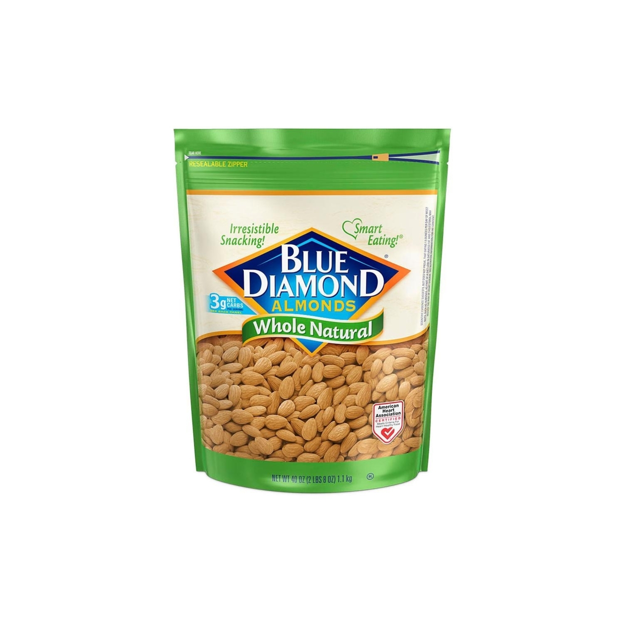 Blue Diamond Whole Natural Almonds (40 Ounce)