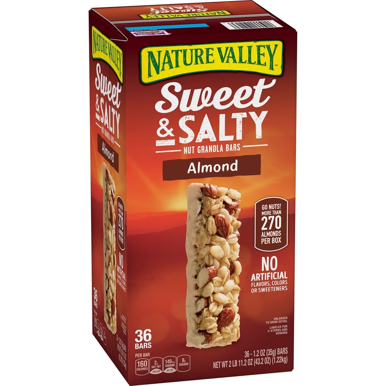 Nature Valley Sweet & Salty Almond Granola Bars (1.2 Ounce Bars, 36 Count)
