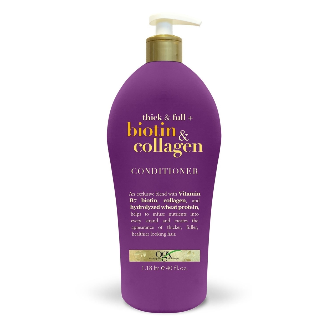 OGX Thick & Full Biotin & Collagen Conditioner (40 Fluid Ounce)