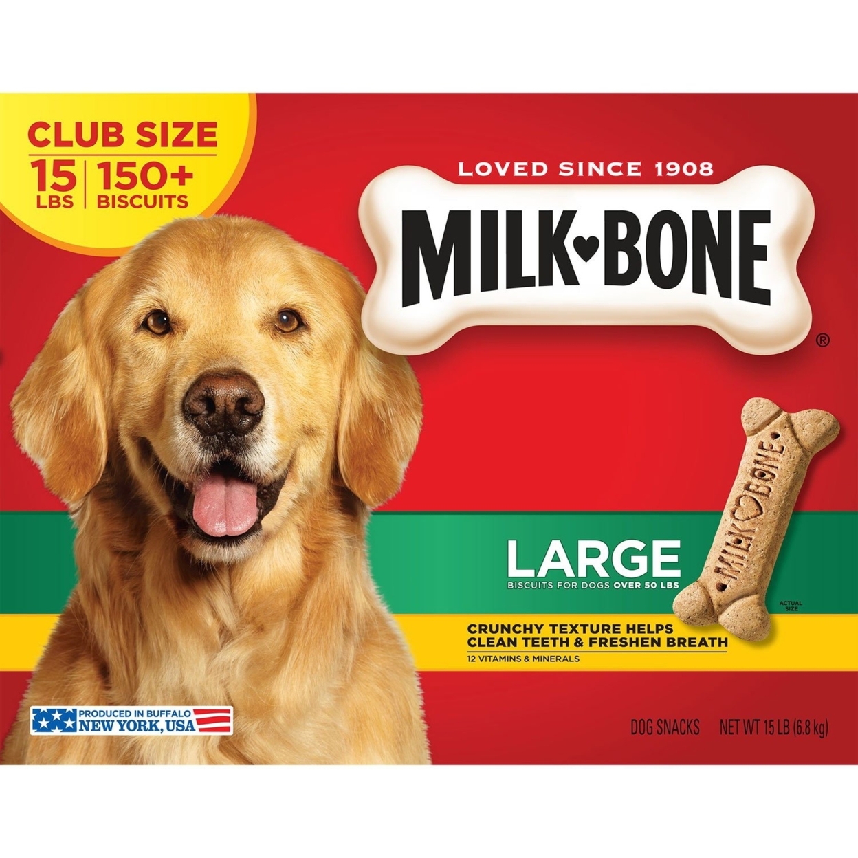 Milk-Bone Dog Biscuits, Large (15 Pounds)